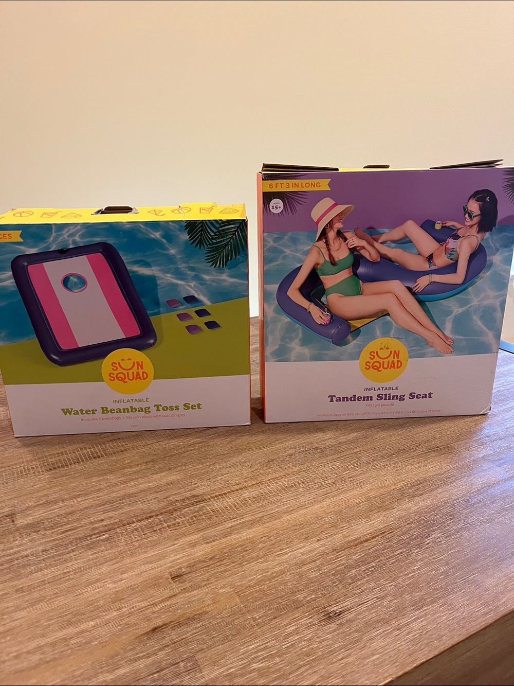 Two Pool Rafts